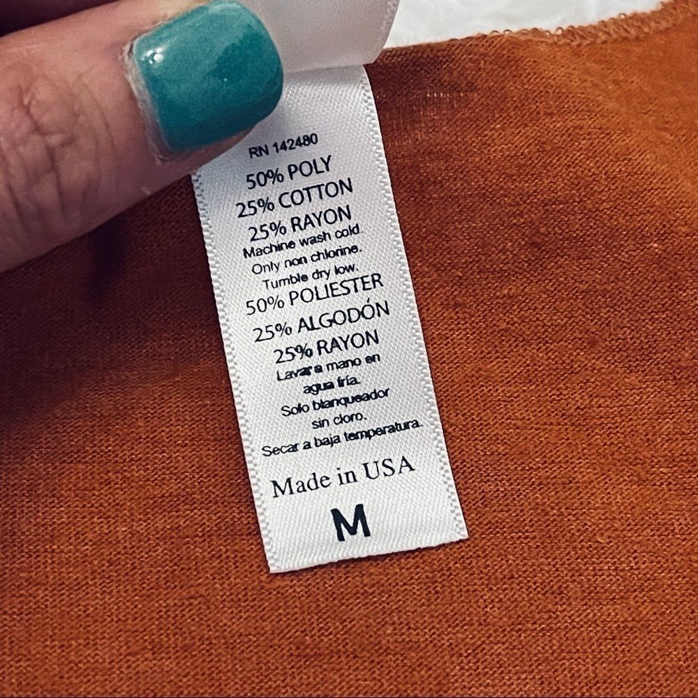 NWOT Over the Limit Orange Racerback Tank‎ Top M - Picture 11 of 14